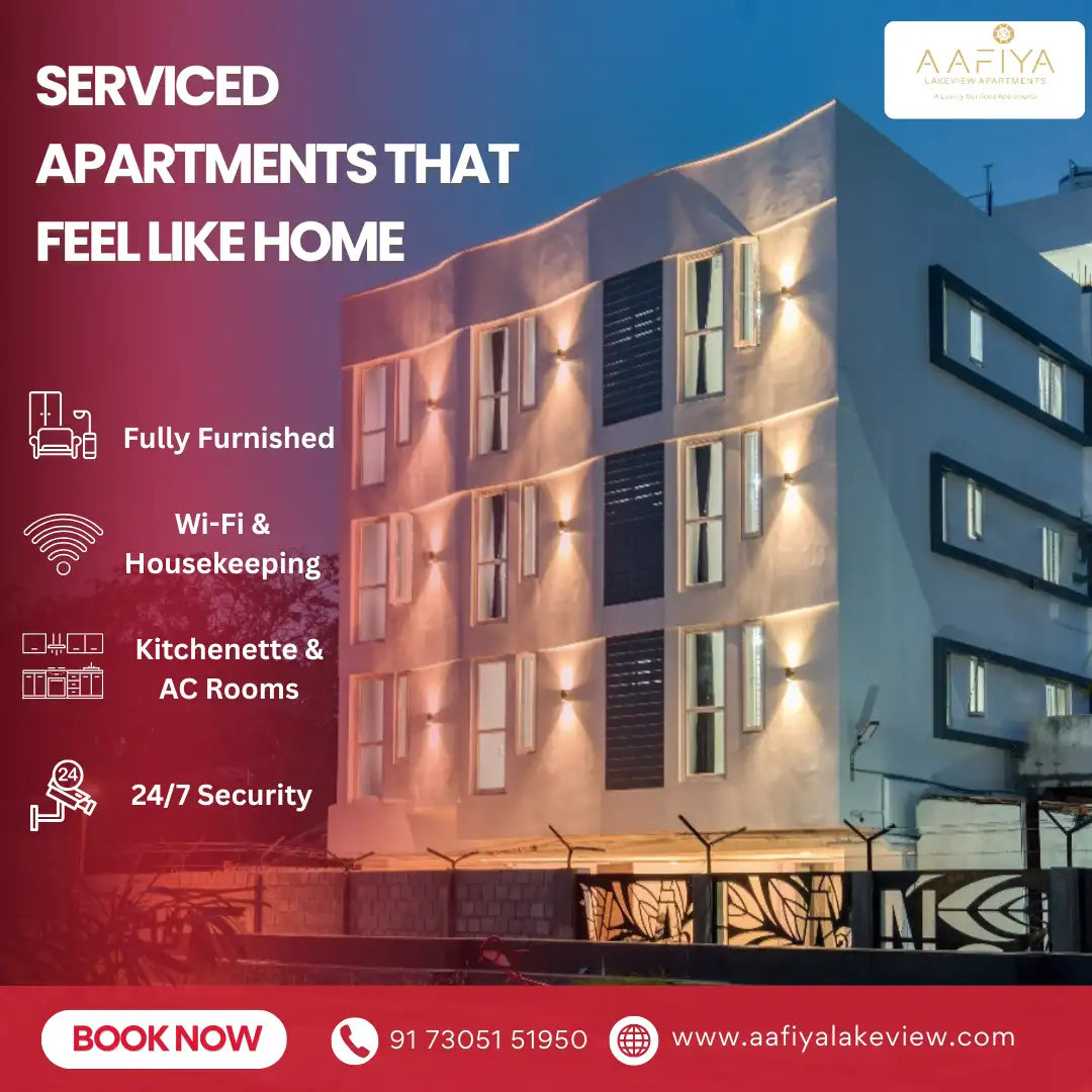 Why Service Apartments Are Ideal for Business and Family Stays