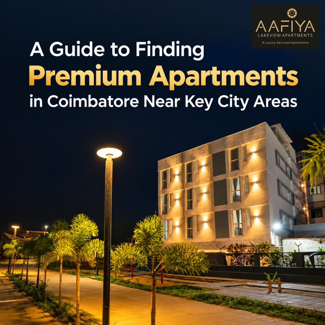 Premium Apartments in Coimbatore Near Key City Areas